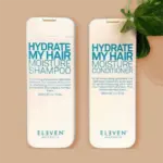 Moisture conditioner en shampoo flessen